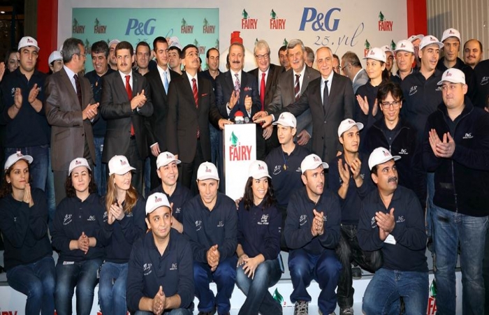 P&G Turkey Opens Fairy Production Lines